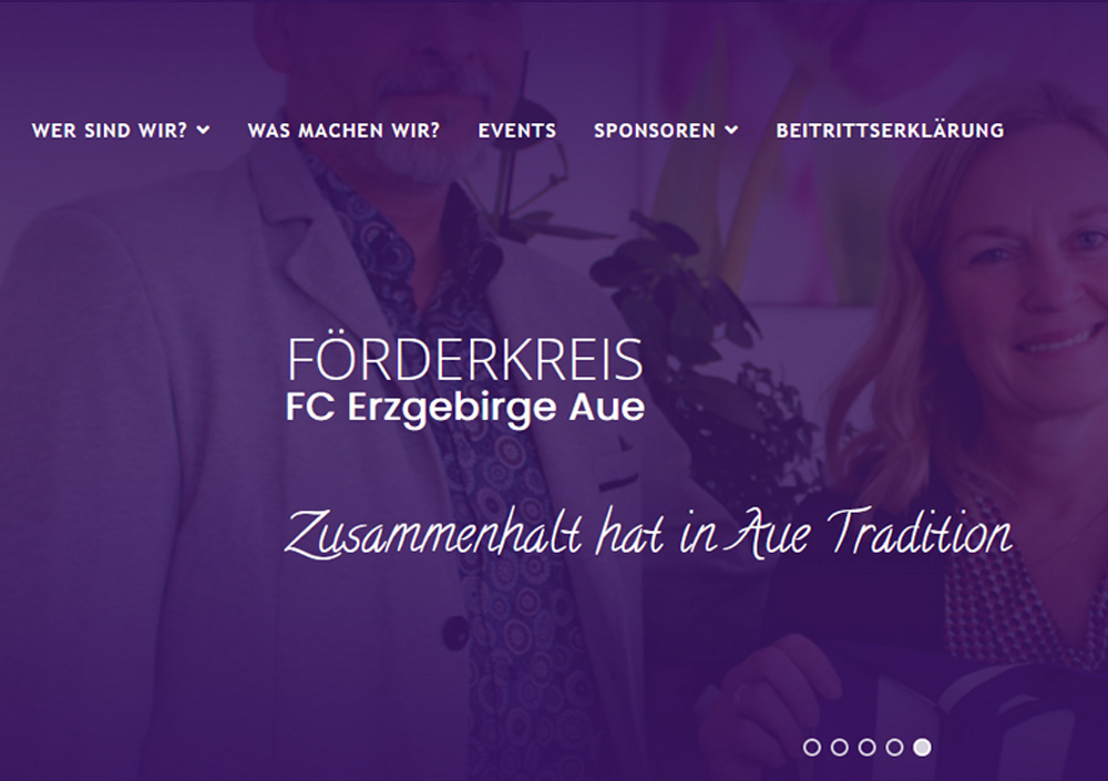 WWW.FC-FOERDERKREIS.DE Neue Homepage geht auf Sendung